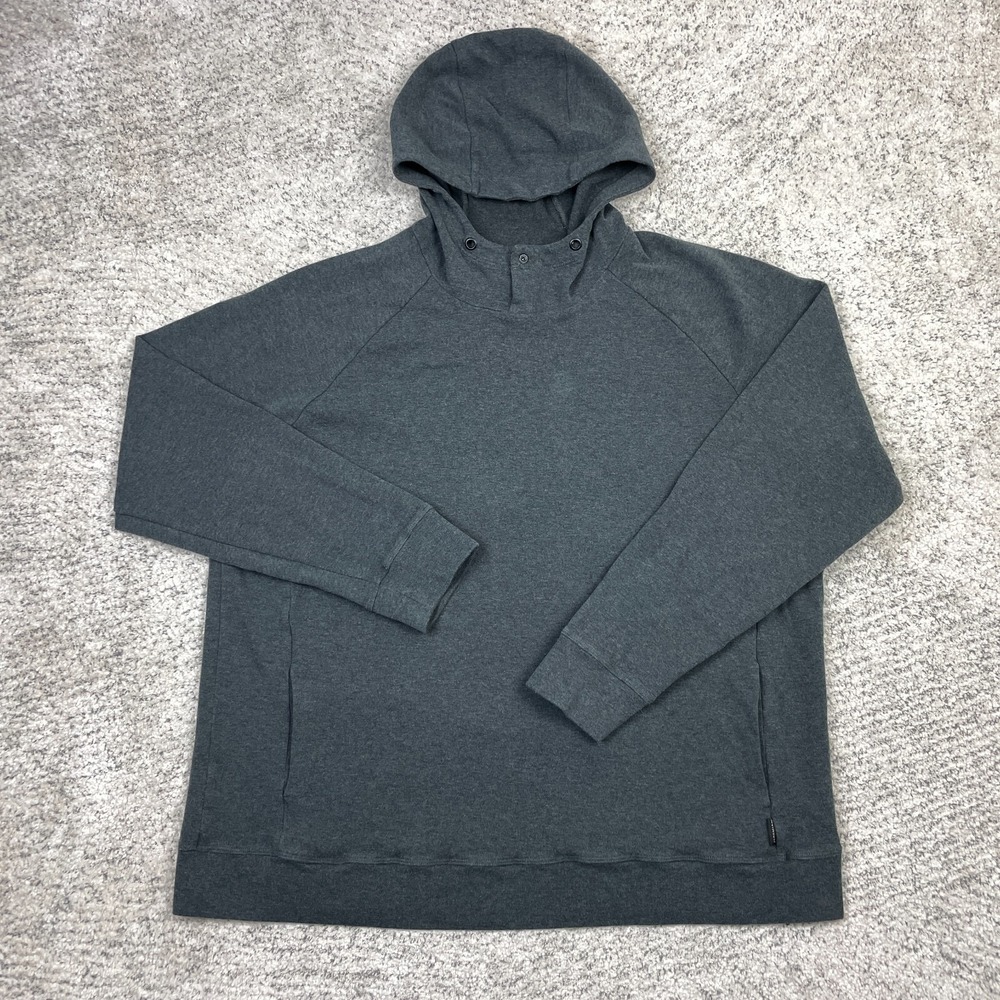 Jeremiah Hoodie Mens XXL Pullover Sweatshirt Premium Goods Charcoal Gray 2XL GUC